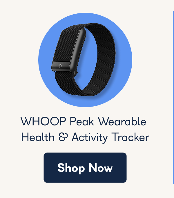 WHOOP Peak Wearable Health & Activity Tracker