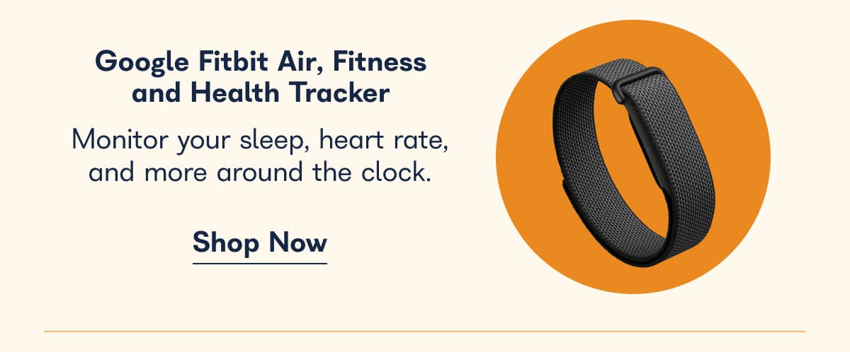 Google Fitbit Air, Fitness and Health Tracker. Monitor your sleep, heart rate, and more around the clock. - Shop Now