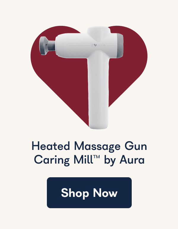 Heated Massage Gun Caring Mill™ by Aura
