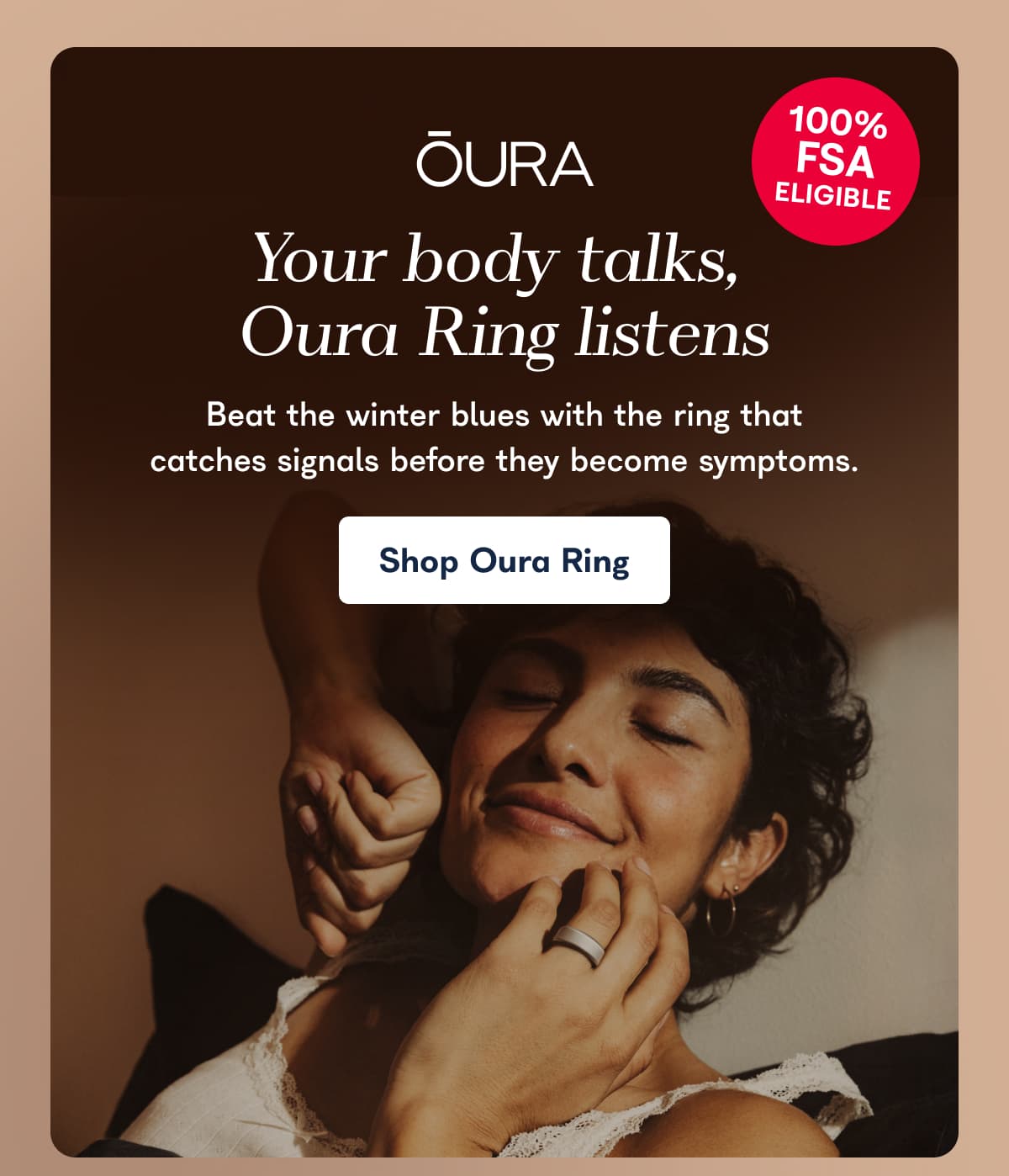 Your body talks, Oura Ring listens