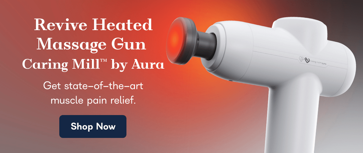 Revive Heated Massage Gun Caring Mill™ by Aura