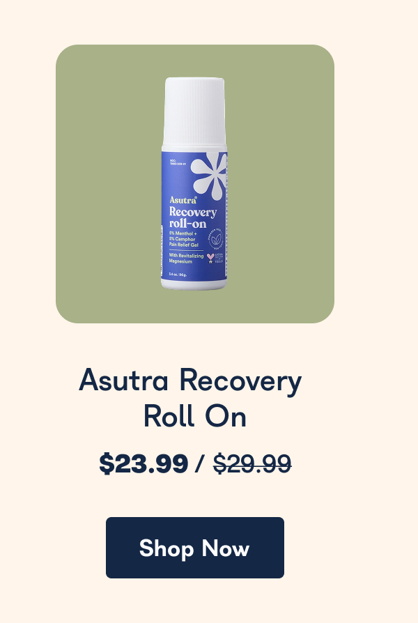 Asutra Recovery Roll On - Shop Now