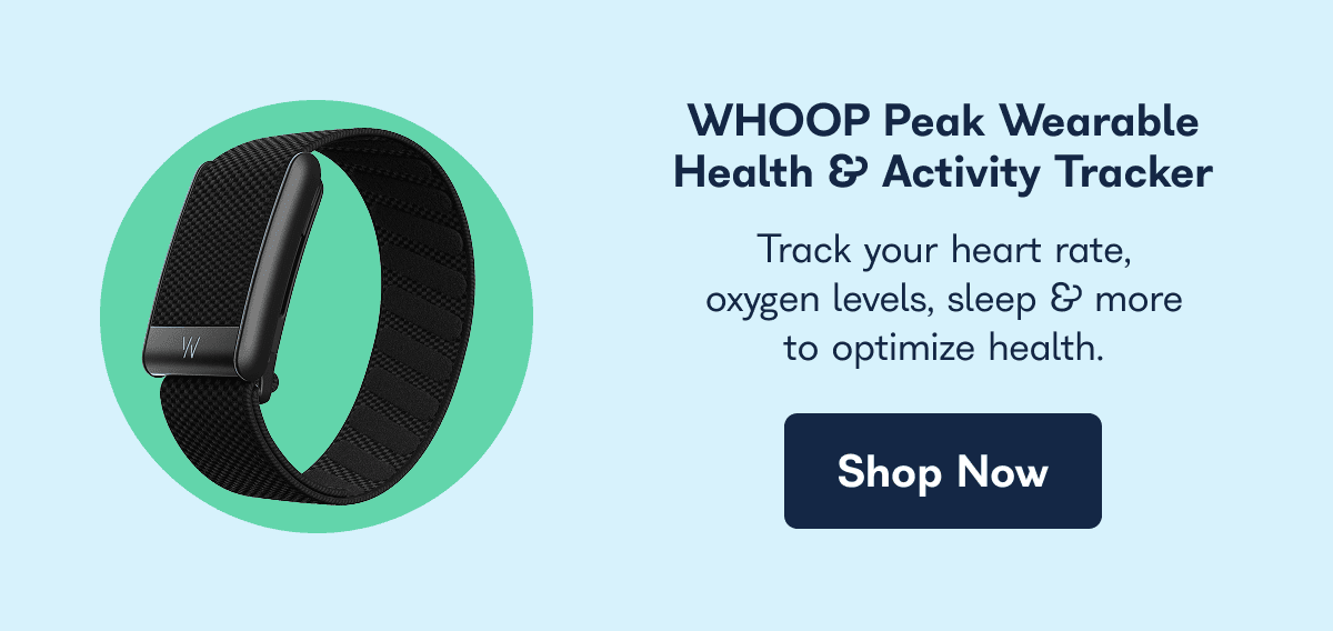 WHOOP Peak Wearable Health & Activity Tracker