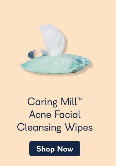 Caring Mill™ Acne Facial Cleansing Wipes. - Shop Now