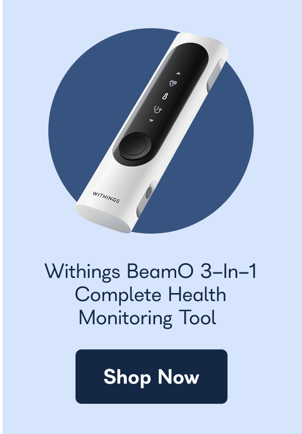 Withings BeamO 3-In-1 Complete Health Monitoring Tool