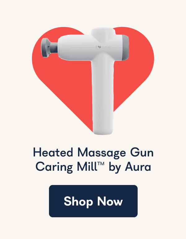 Heated Massage Gun Caring Mill™ by Aura