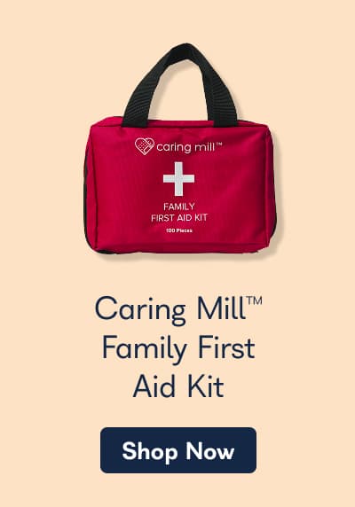 Caring Mill™ Family First Aid Kit. - Shop Now