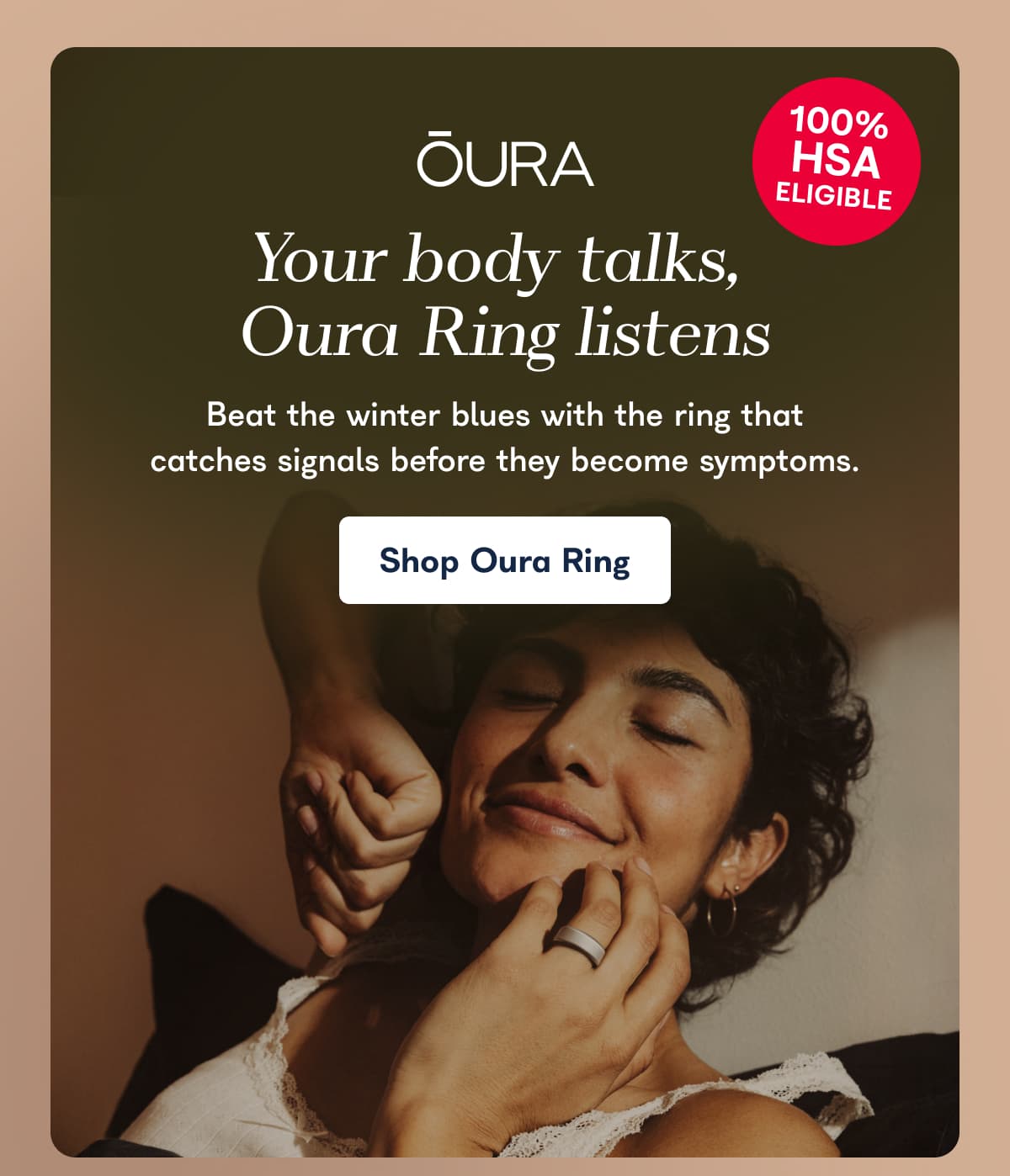 Your body talks, Oura Ring listens