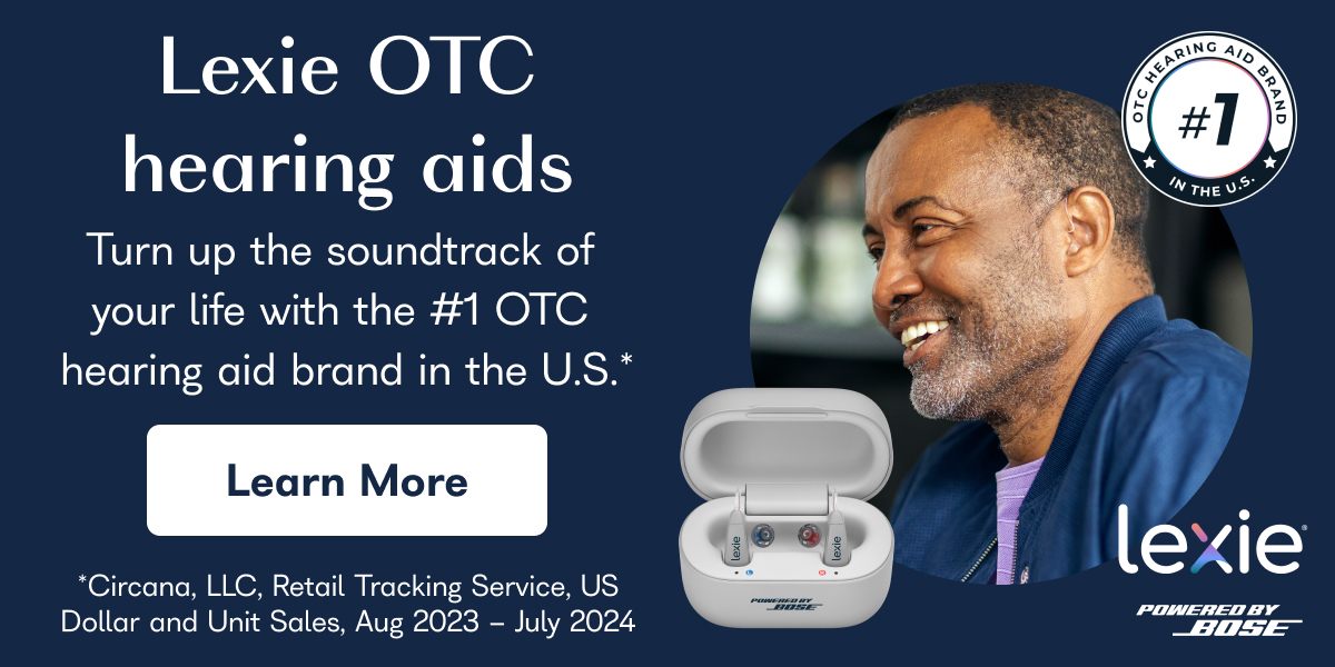 Lexie OTC hearing aids