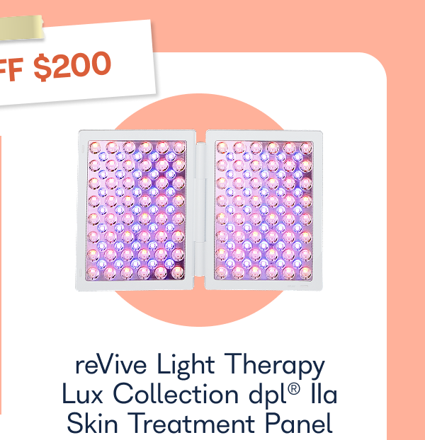 reVive Light Therapy Lux Collection dpl® lla Skin Treatment Panel
