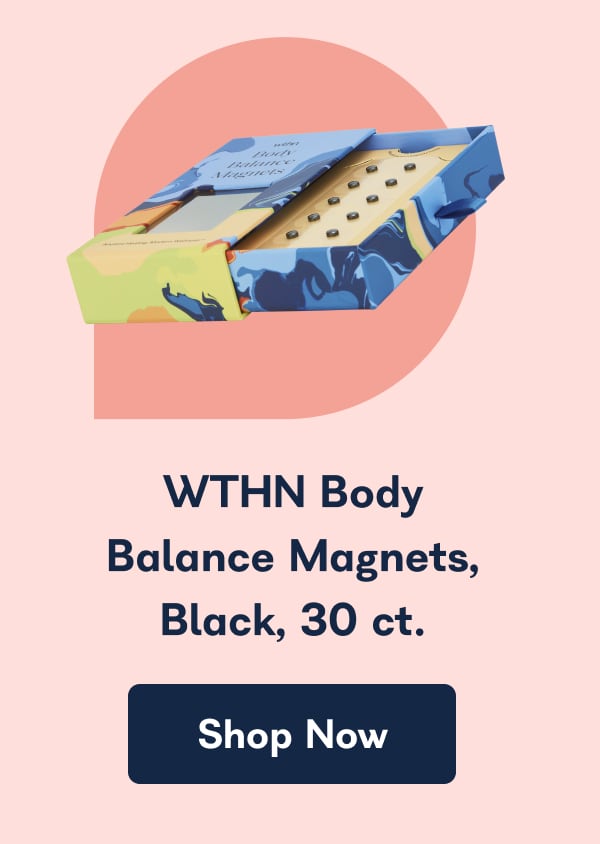 WTHN Body Balance Magnets, Black, 30 ct.