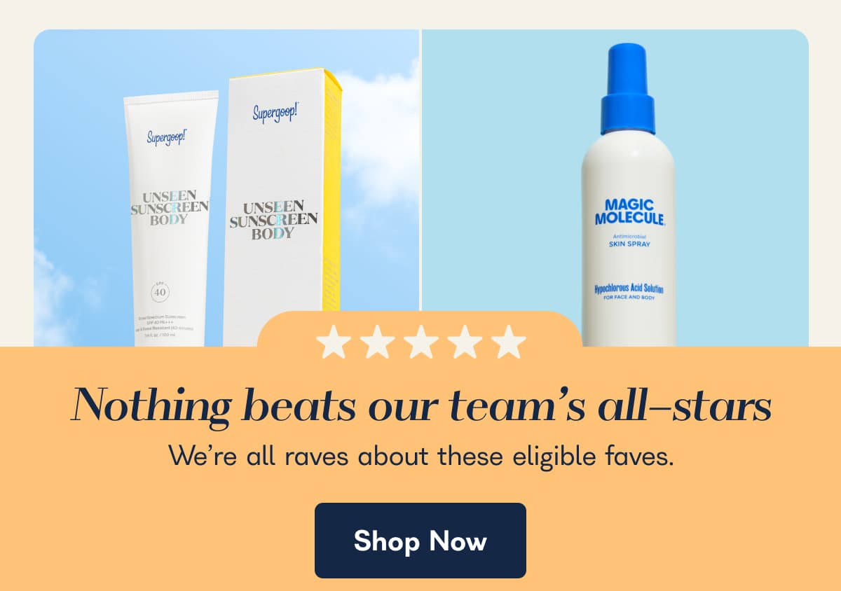 Nothing beats our team's all-stars We're all raves about these eligible faves.