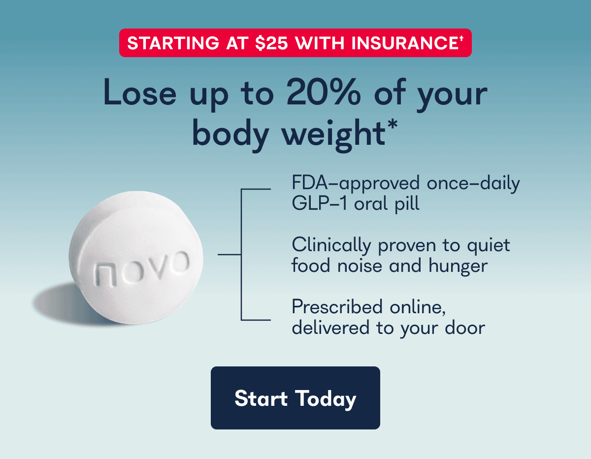 Lose up to 20% of your body weight*