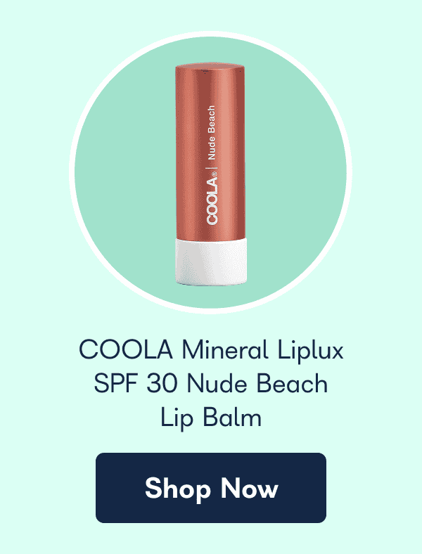 COOLA Mineral Liplux SPF 30 Nude Beach Lip Balm