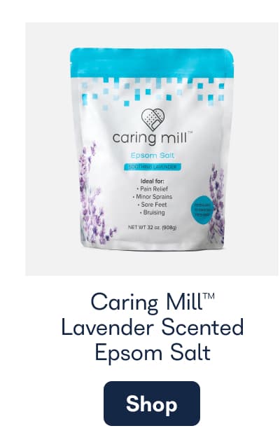 Caring Mill™ Lavender Scented Epsom Salt. - Shop