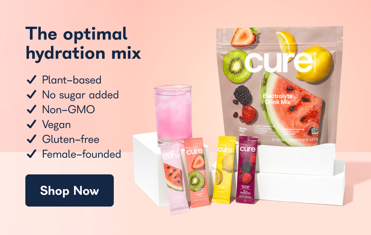 The optimal hydration mix