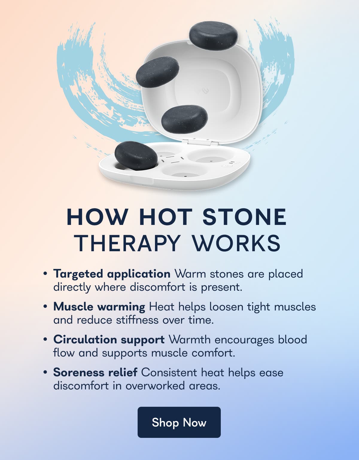 HOW HOT STONE THERAPY WORKS