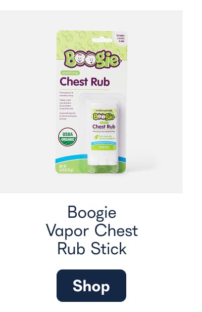 Boogie Vapor Chest Rub Stick. - Shop