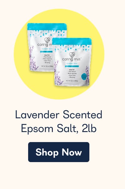 Lavender Scented Epsom Salt, 2lb