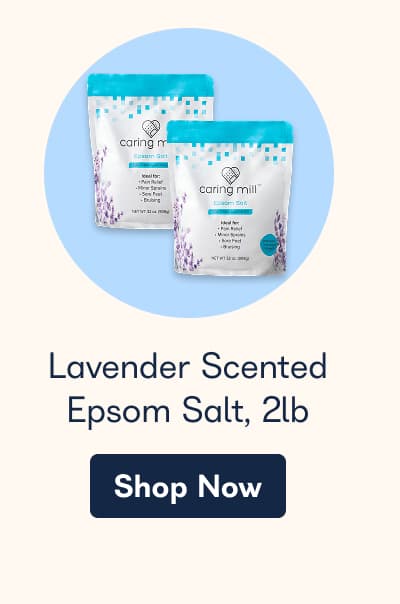Lavender Scented Epsom Salt, 2lb