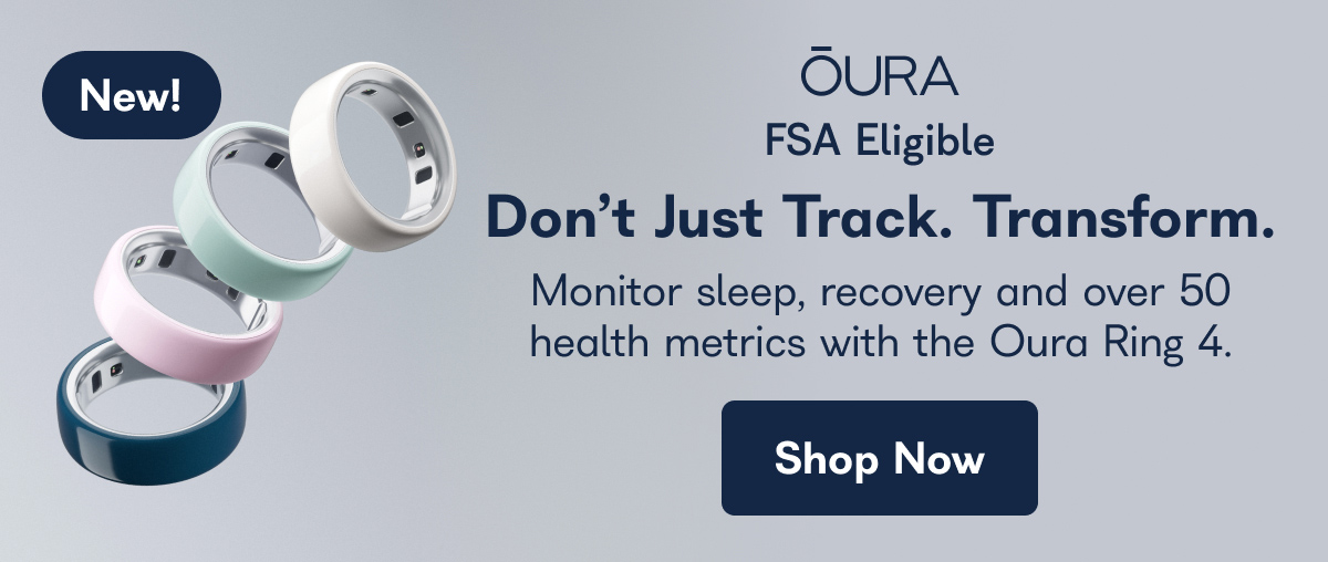 Don't just track, transform with Oura Ring 4