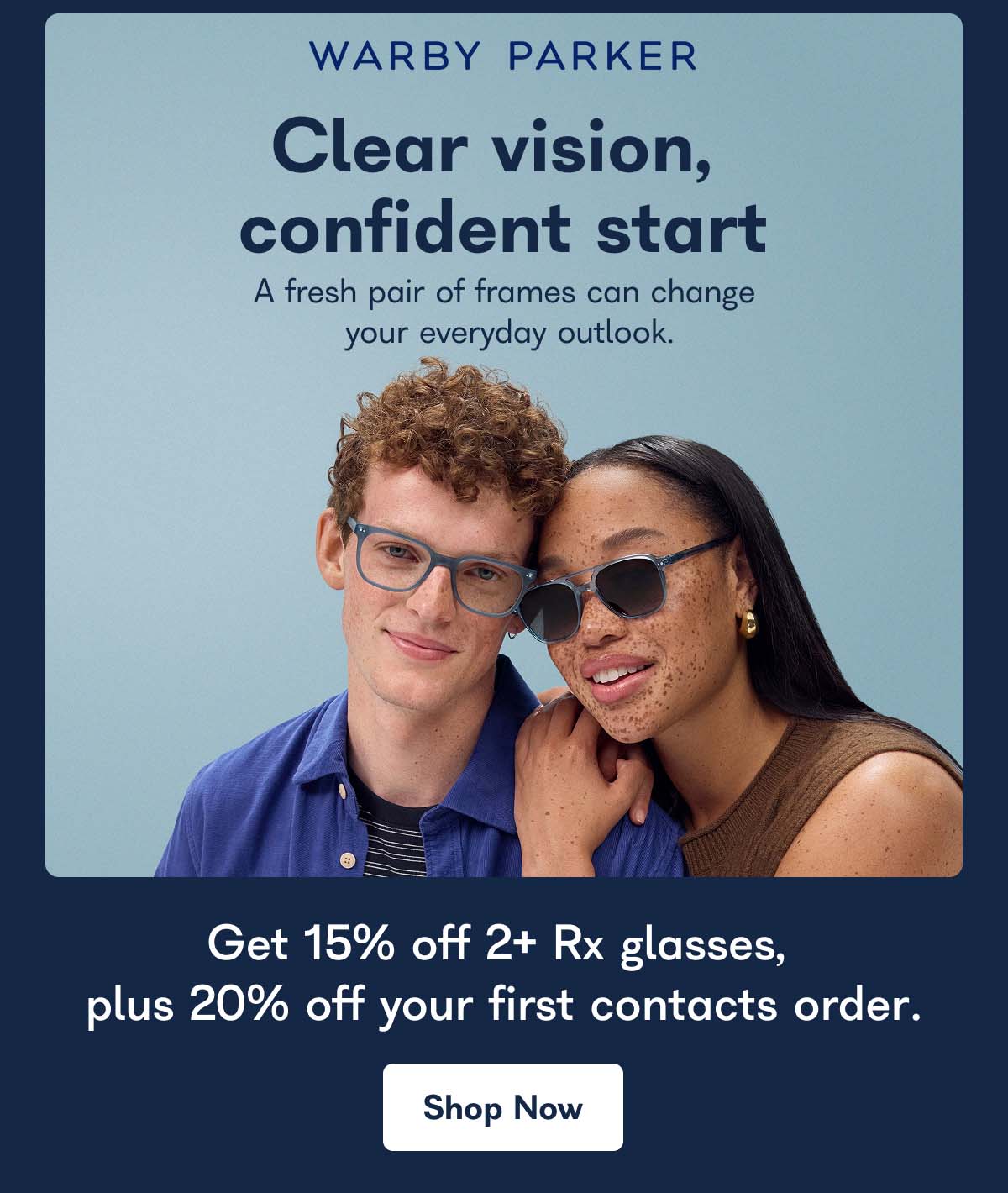 Clear vision, confident start