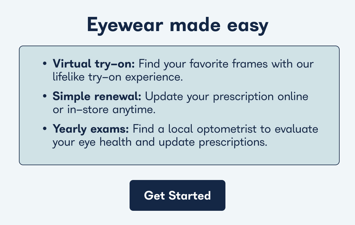 Eyewear made easy