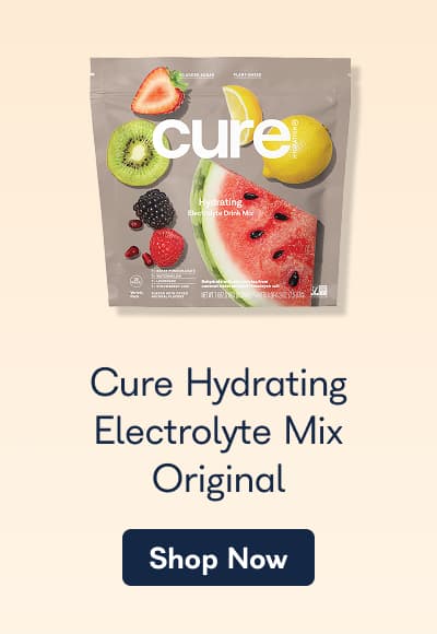 Cure Hydrating Electrolyte Mix Original. - Shop Now