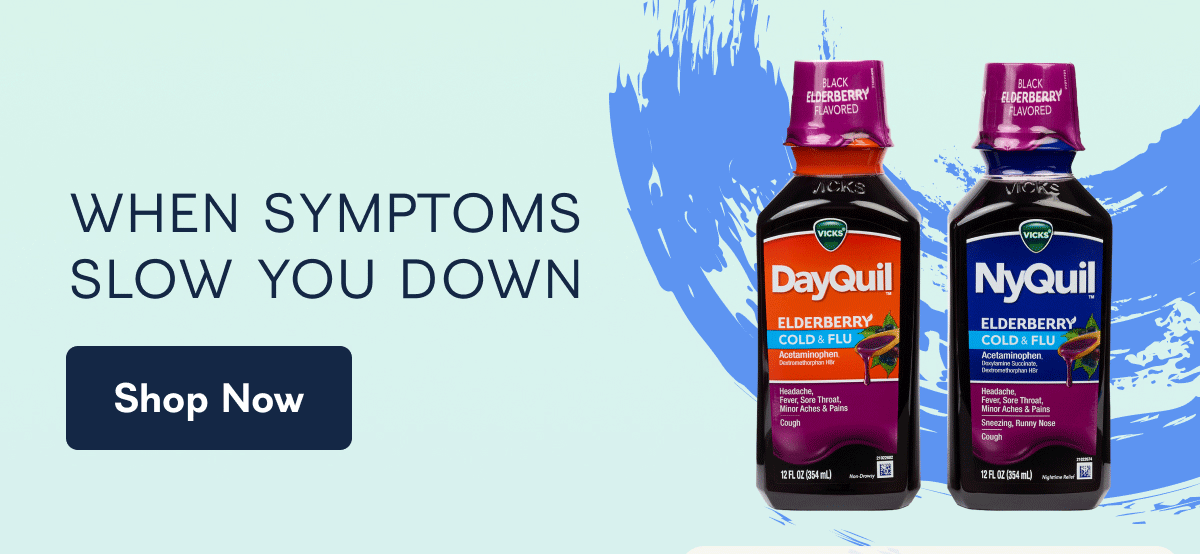 Vicks DayQuit & NyQuit Cold & Flu Combo-Pack, Elderberry