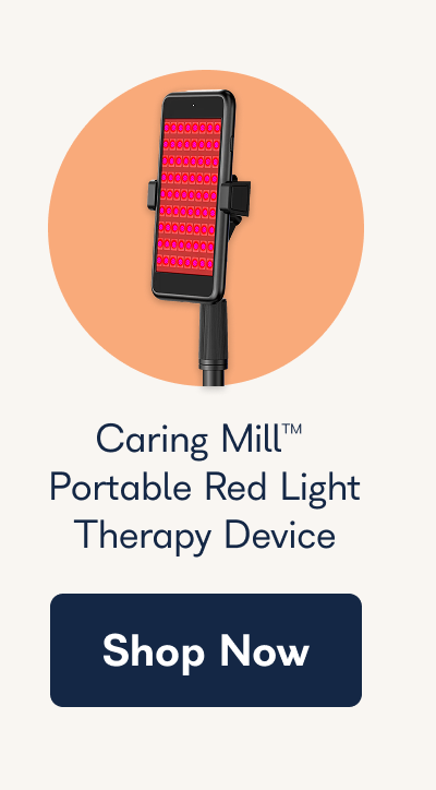 Caring Mill™ Portable Red Light Therapy Device