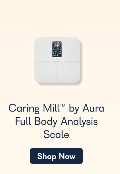 Caring Mill™ by Aura Full Body Analysis Scale. - Shop Now