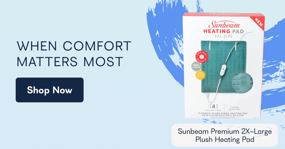 Sunbeam Premium 2X-Large . Plush Heating Pad