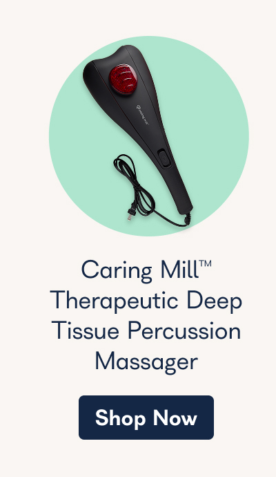 Caring Mill™ Therapeutic Deep Tissue Percussion Massager