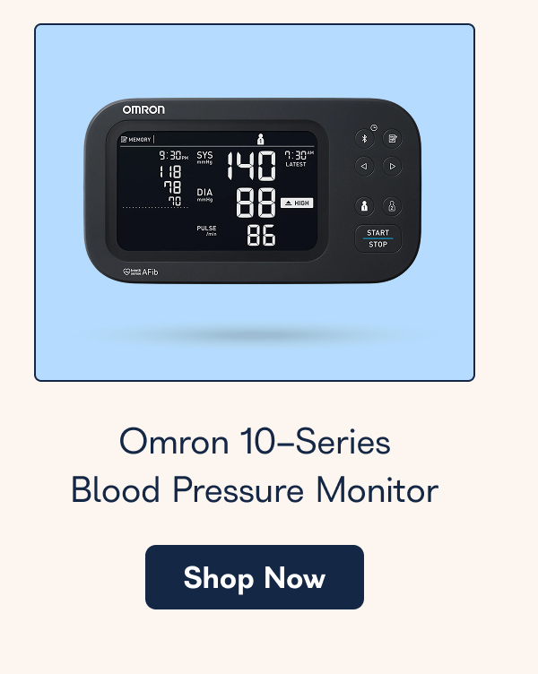 Omron 10-Series Blood Pressure Monitor Shop Now