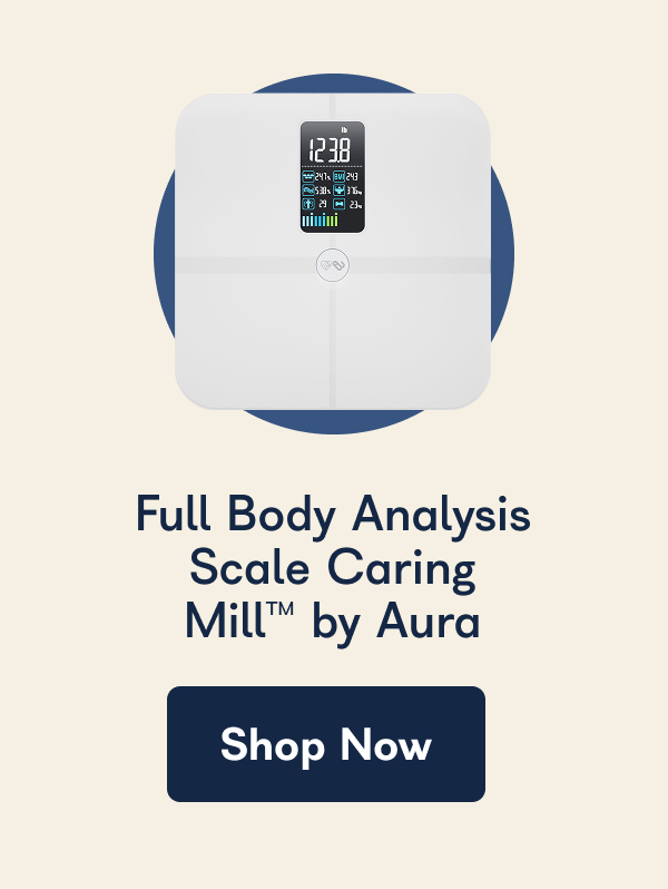 Full Body Analysis Scale Caring Mill™ by Aura