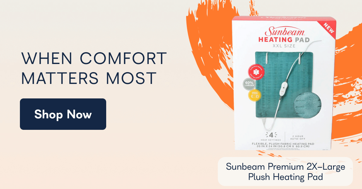 Sunbeam Premium 2X-Large . Plush Heating Pad