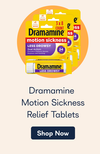 Dramamine Motion Sickness Relief Tablets