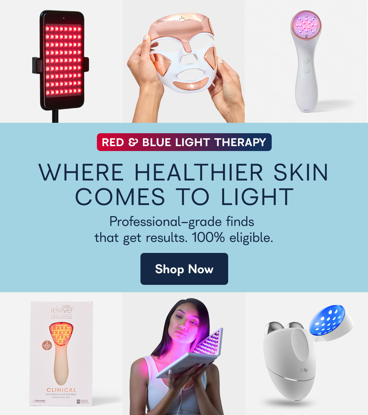RED & BLUE LIGHT THERAPY
