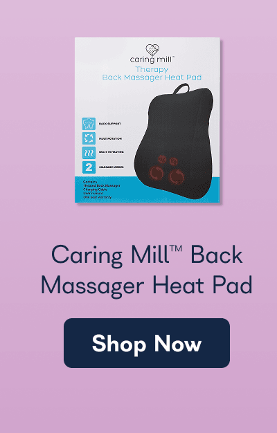 Caring Mill™ Back Massager Heat Pad