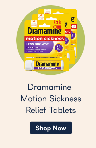 Dramamine Motion Sickness Relief Tablets