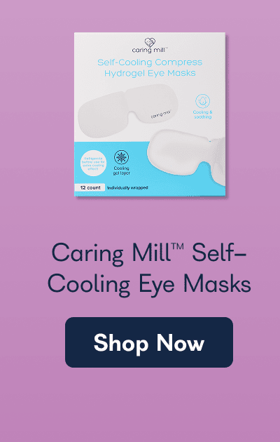 Caring Mill™ Self- Cooling Eye Masks