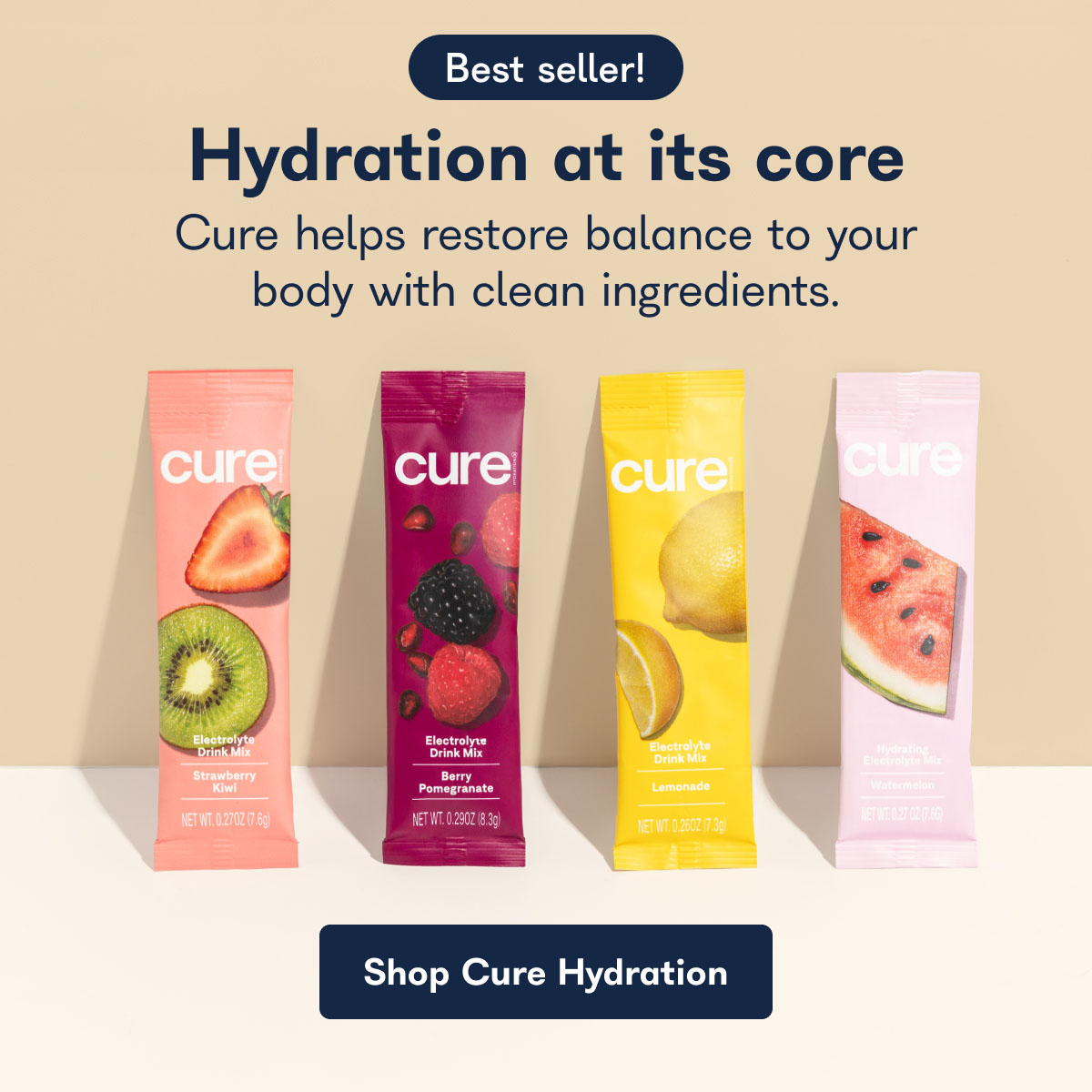 Hydration at its core