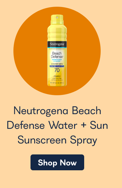 Neutrogena Beach Defense Water + Sun Sunscreen Spray