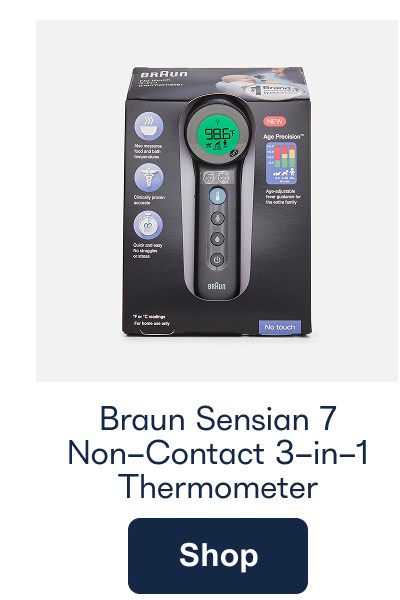 Braun Sensian 7 Non-Contact 3-in-1 Thermometer
