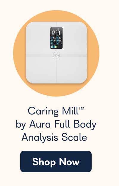 Caring Mill™ by Aura Full Body Analysis Scale - Shop Now