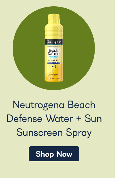Neutrogena Beach Defense Water + Sun Sunscreen Spray