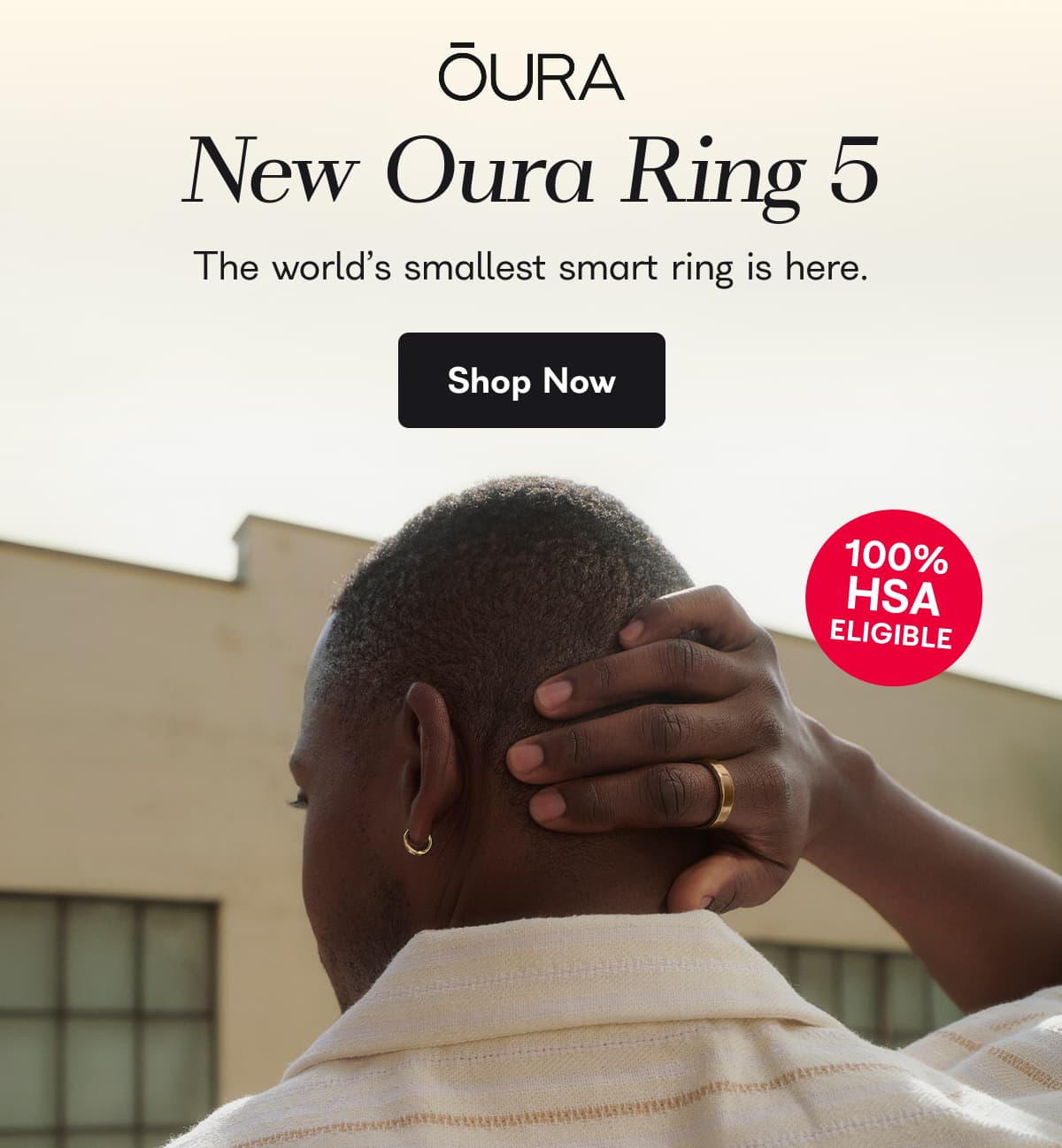 OURA New Oura Ring 5 The world's smallest smart ring is here. Shop Now