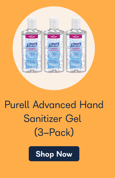 Purell Advanced Hand Sanitizer Gel (3-Pack)