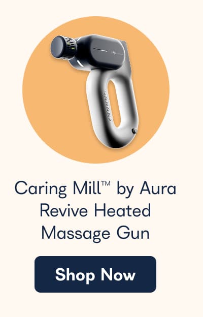 Caring Mill™ by Aura Revive Heated Massage Gun - Shop Now