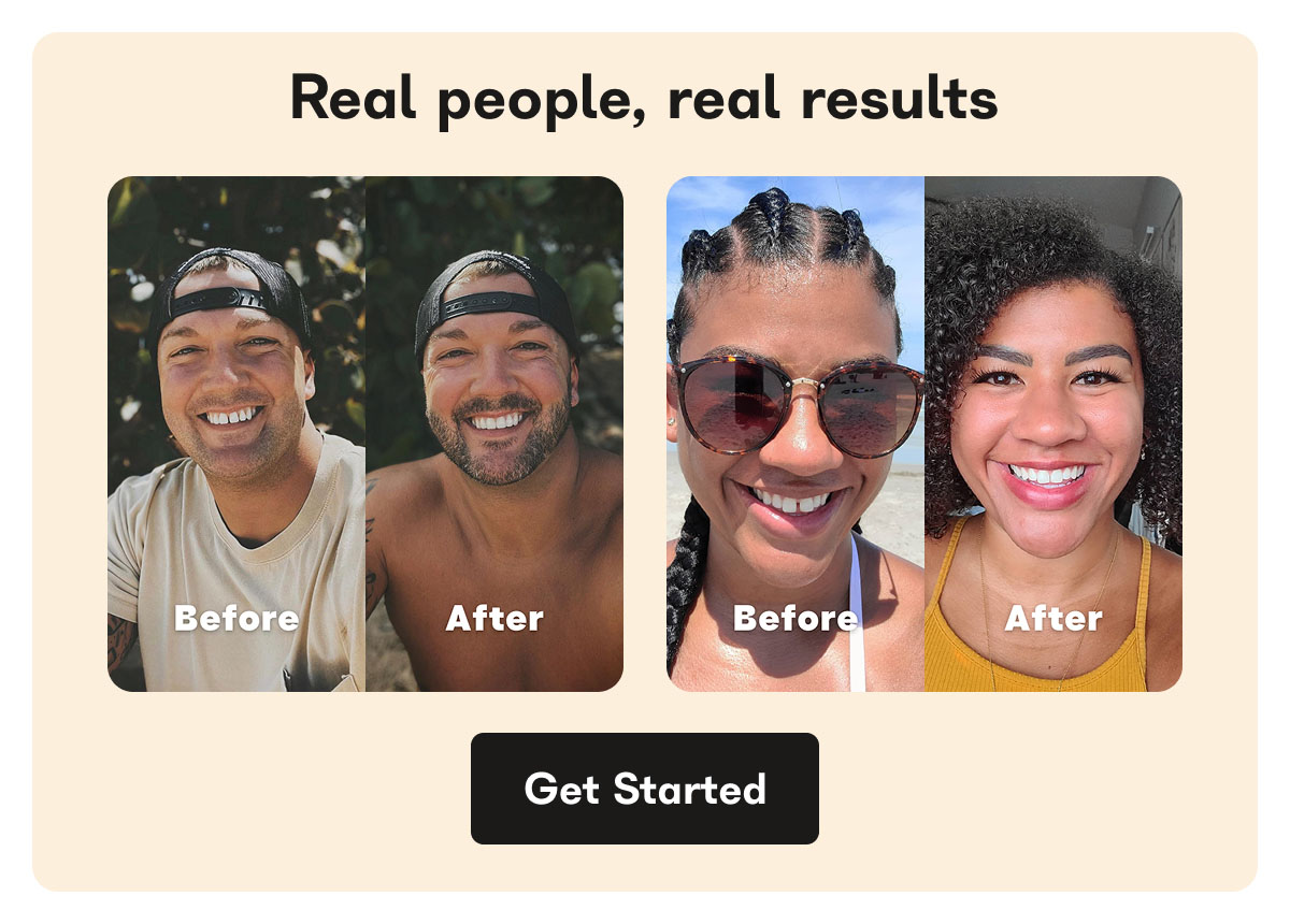 Real people, real results